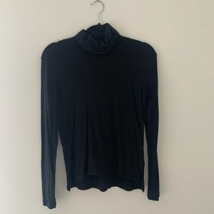 Madewell S Black long sleeve turtle neck